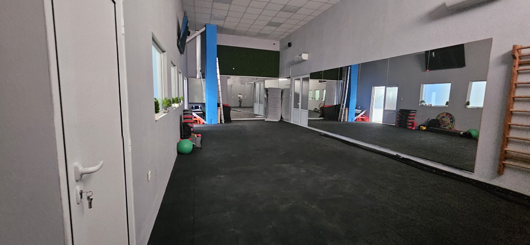 The space today — pre-renovation.